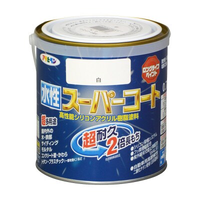 水性スーパーコート 0.7L 白