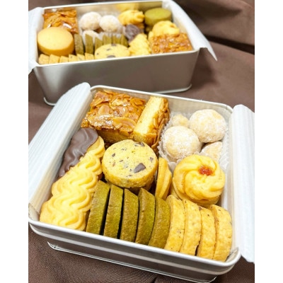 手作りクッキー6種類 詰め合わせ 缶入り