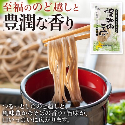 北海道産 半生そば 240g×5袋 計10人前 国産そば粉使用 幌加内町