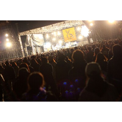 ARABAKI ROCK FEST オフィシャルTシャツB〈ホワイト〉Sサイズ