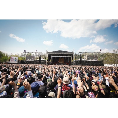 ARABAKI ROCK FEST.26　2日通し入場券+風の草原キャンプサイト券(1名様分)