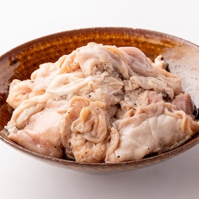 川崎ホルモン 計820g(2～3人前410g×2袋)(濃厚ニンニク生タレ『甘口』『辛口』付き)