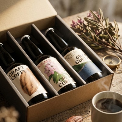 Ono de cafe クラフトコーヒー3本セット(330ml×1本)