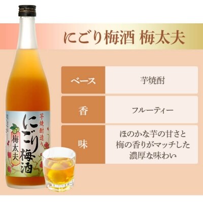 五代リキュール組合せ　にごり梅酒・生姜梅酒　山元酒造  A-068 