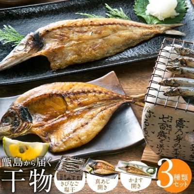  甑島の干物3点セット　ZS-917