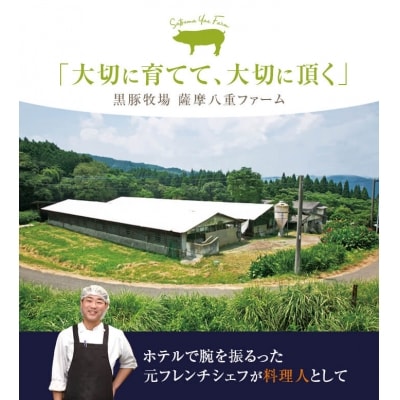 生産者直送黒豚半頭 約22.5キロ【5回定期便】 KSR-306-t