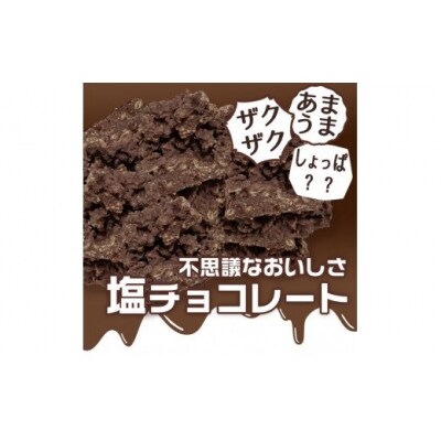甘じょっぱさがクセになる 塩チョコ 5箱 Z-553