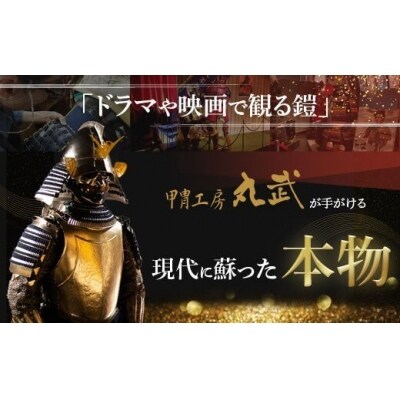 黒糸威伊予腰取二枚胴具足　W-402　