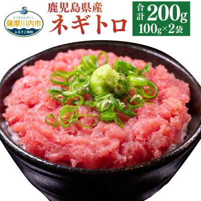 【2026年1月下旬より順次出荷】本マグロ100%のネギトロ約4人前 合計200g AS-022