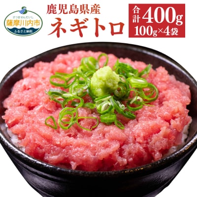 【2026年1月下旬より順次出荷】本マグロ100%のネギトロ約4人前 合計400g AS-812