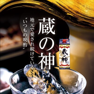 蔵の神スリムパック 900ml×3本　 山元酒造 AS-2040