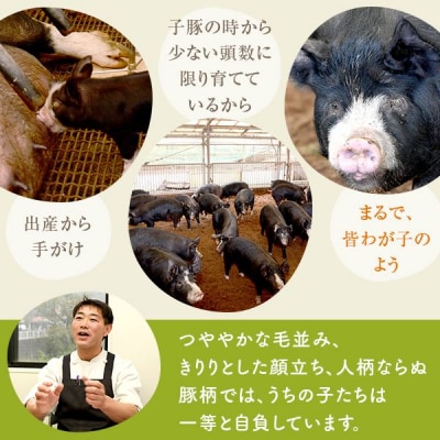 かごしま黒豚ロース肉とバラ肉のしゃぶしゃぶセット 2kg　SDGs未来都市薩摩川内　DSR-003