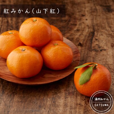 【ご家庭用・訳あり】 紅みかん(山下紅) 5kg　A-0215