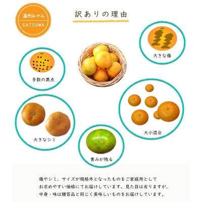 【ご家庭用・訳あり】 紅みかん(山下紅) 5kg　A-0215