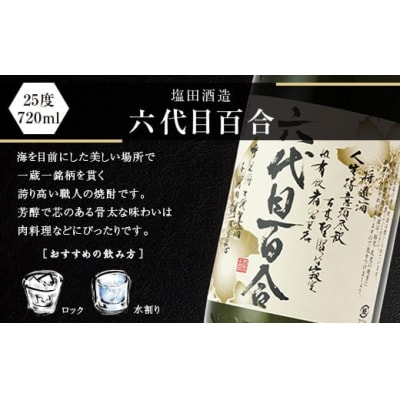 薩摩川内焼酎 飲み比べ 六藏7本セット(小) 瑞秘稀酒蔵  杉元酒店 DSR-308