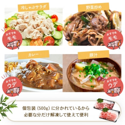 【訳あり】薩摩八重ファームのかごしま黒豚切り落とし2kg SDGs未来都市薩摩川内 AS-587