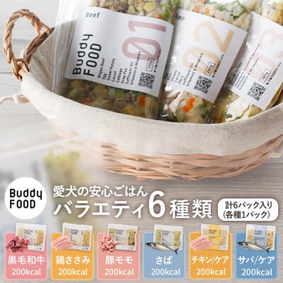 Buddy FOOD バラエティ6種類詰め合わせ 【バディフード】A-596 | ふるさと納税のお礼品