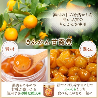 きんかん夢工房　きんかん甘露煮・きんかんシロップセット　ZS-713