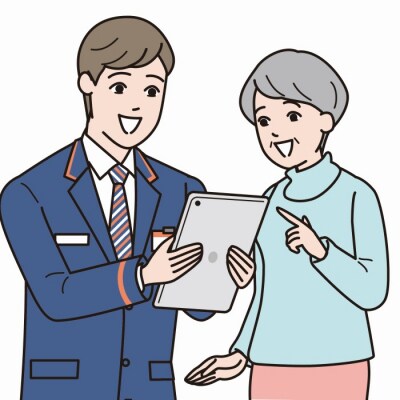郵便局のみまもりサービス 「みまもり訪問サービス」(6カ月) ES-003