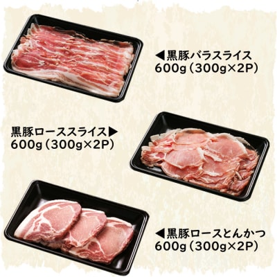 鹿児島黒豚しゃぶしゃぶ・とんかつセット BS-709