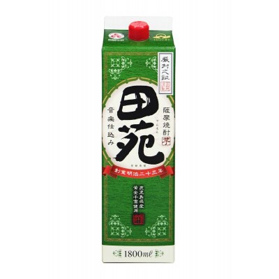田苑 パック 計10.8L (1800ml×6本) 芋焼酎 25度本格焼酎 おすすめ DSR-029