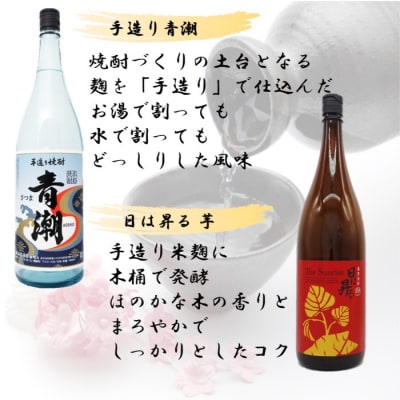 蔵元セレクション・鹿児島の本格焼酎 1800ml×6本セット HSR-004