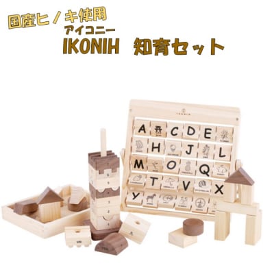 薩摩川内市産ヒノキ IKONIH 知育セット JS-108
