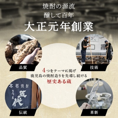 【先行受付】香り系の本格焼酎 「BEYOND GODAI」900ml×3本 AS-922