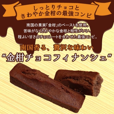 金柑チョコフィナンシェ 計12本(4本入り×3箱) ZS-744 