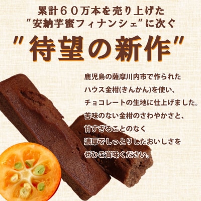 金柑チョコフィナンシェ 計20本(4本入り×5箱) AS-159