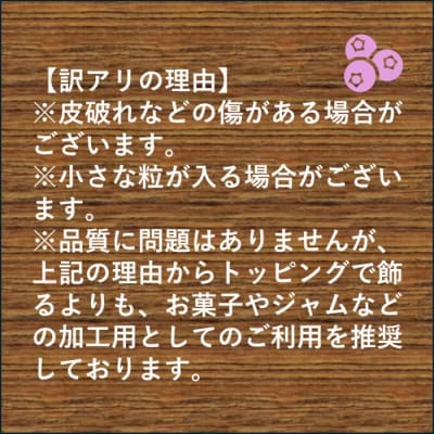 【訳あり】冷凍ブルーベリー 3kg AS-547