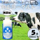 “牛乳屋さんがつくった”のむヨーグルト 500ml×5本 計2.5L 無添加  ZS-774