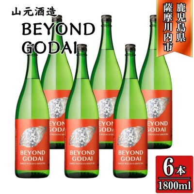 BEYOND GODAI 芋焼酎 25度 1800ml×6本 山元酒造 芋焼酎 芋 GSR-505