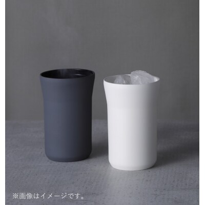 京セラ 蓋付き タンブラー 350ml ダークグレー CERAMUG AS-7128-2