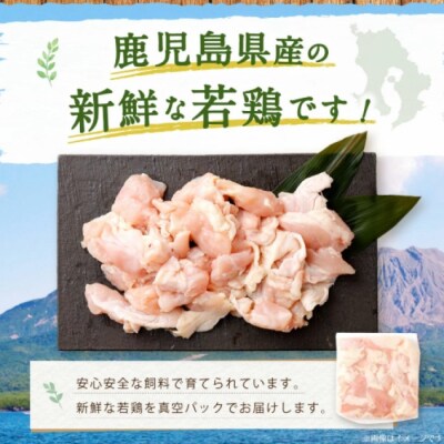 鹿児島県産 若鶏 肩肉 約3kg セット 鶏肩肉 鶏カタ 鶏肉 鶏 冷凍 AS-4101