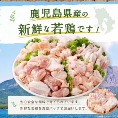 鹿児島県産若鶏まるごと 約3.05kgセット 鶏肉 若鶏 チキン AS-797