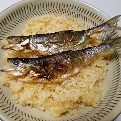 北海道古平産 高級魚ヒメマスの炊き込みご飯の素と活〆セット