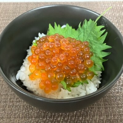 北海道産　鮭いくら醤油漬　100g×4　合計400g　小分け