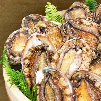 蝦夷あわびと塩たらこセット 600g