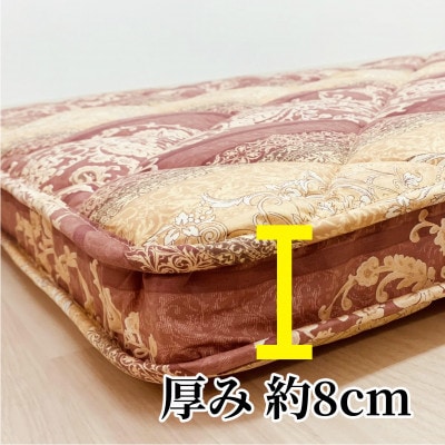 軽くて、らくらく　敷布団　シングル　かるかる敷ふとん　ピンク　K04M1100ZLSMA