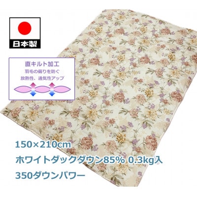 ダウンケット(SL)　ホワイトダックダウン　ピンク　K0521424D85FA