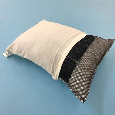 日本製 男の枕 枕カバー2枚付 ホワイト