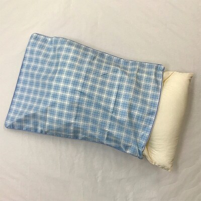 日本製　びっくり快眠サポート　ソフト&ホールド枕 枕カバー　ブルー2枚付