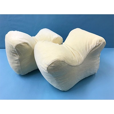 低反発　足枕　2ヶセット　さらに専用替えカバー2枚付