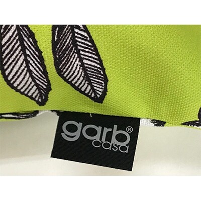 北欧デザイン　ピロークッション　35×50cm　garb(R)casa　グリーン
