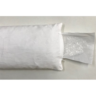 日本の匠の技が光る枕　仰向き寝用まくら　麻100%枕カバー2枚付き