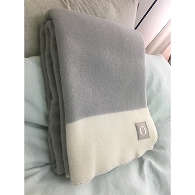 スポンディッシュ　ウール　毛布　シングル　グレー系
