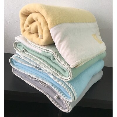 スポンディッシュ　ウール　毛布　シングル　グレー系