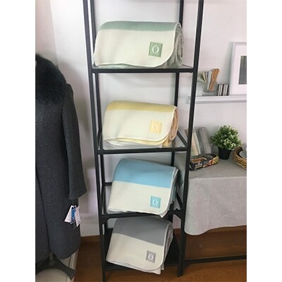 スポンディッシュ　ウール　毛布　シングル　グレー系