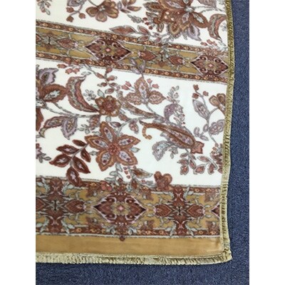 日本製　アクリル　マイヤー毛布　シングル　ベージュ　1枚　(新合繊ニューマイヤー毛布)1181